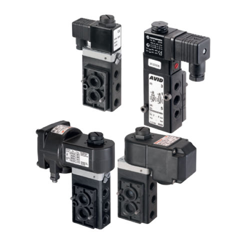 Distributore pneumatico a comando assistito - 791N - Pentair Valves & Controls - azionato tramite solenoide / a 5/2 vie / a 3/2 vie