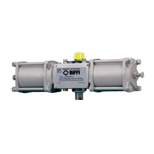 Attuatore per valvola pneumatico - MORIN S - Pentair Valves & Controls - a quarto di giro / con meccanismo a glifo / a doppio effetto