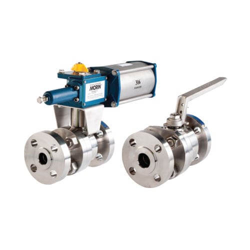 Valvola a sfera flottante - EB526, EB529, EB525 - Pentair Valves & Controls - a leva / per olio / di petrolio
