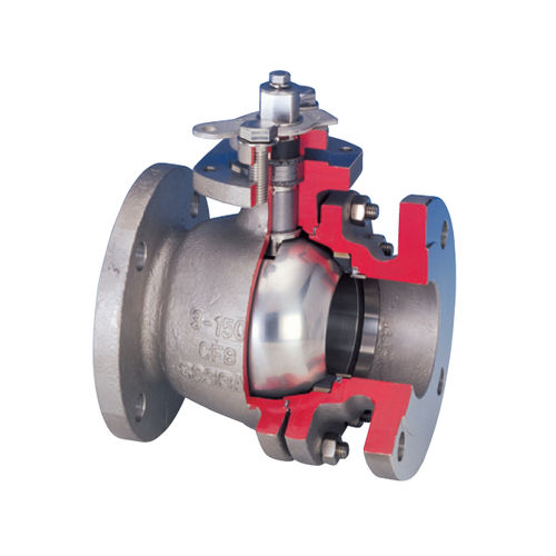 Valvola a sfera flottante - Hi-Temp - Pentair Valves & Controls - per nafta / a 2 elementi / di rivestimento
