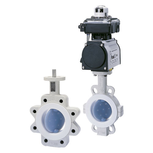 Valvola a farfalla - NeoSeal - Pentair Valves & Controls - a comando pneumatico / di arresto / per prodotti chimici