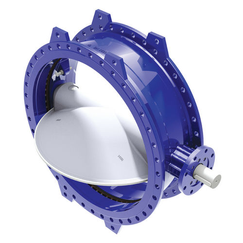 Valvola a farfalla - 56 - Pentair Valves & Controls - di arresto / per acqua / con doppia flangia