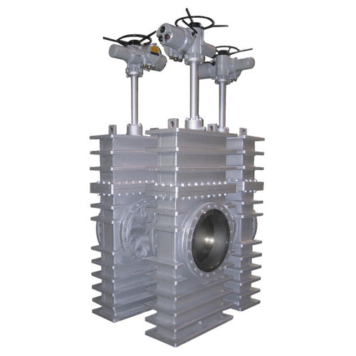 Valvola a saracinesca - Pentair Valves & Controls - con volante / di scarico / doppio blocco e spurgo