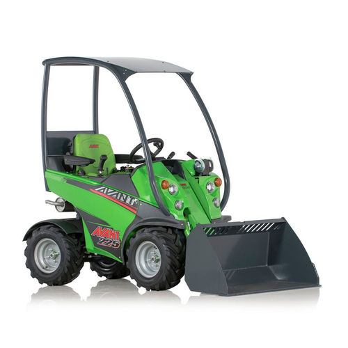 Pala gommata - 200 series - Avant Tecno Oy - articolata / multifunzione / compatta