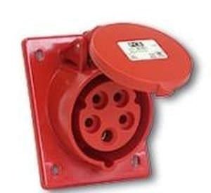 Presa elettrica da incasso - 16 - 63 A, 230 - 400 V | INDUBOX Series - Portalamparas y Accesorios SOLERA S.A. - resistente ai prodotti chimici / CEE / RoHS