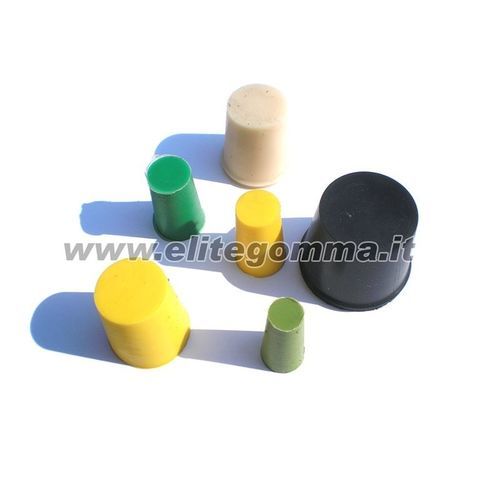 Tappo cilindrico - ETCS series - Elite Gomma International srl - conico / femmina / in silicone