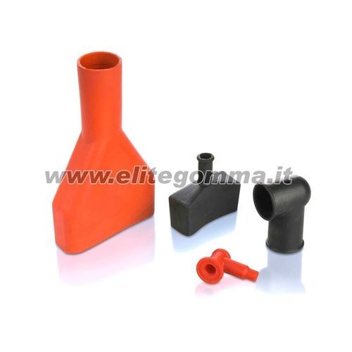 Cappuccio di protezione - Elite Gomma International srl - rettangolare / in gomma / per connettore elettrico