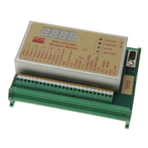Sistema di monitoraggio condizioni - PCH 1072 Mk2 - PCH Engineering A/S - di temperatura / di vibrazioni / di misura