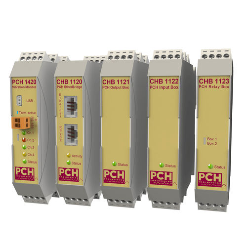 Sistema di monitoraggio condizioni - PCH Link Concept - PCH Engineering A/S - vibratorio / di misura / per macchine