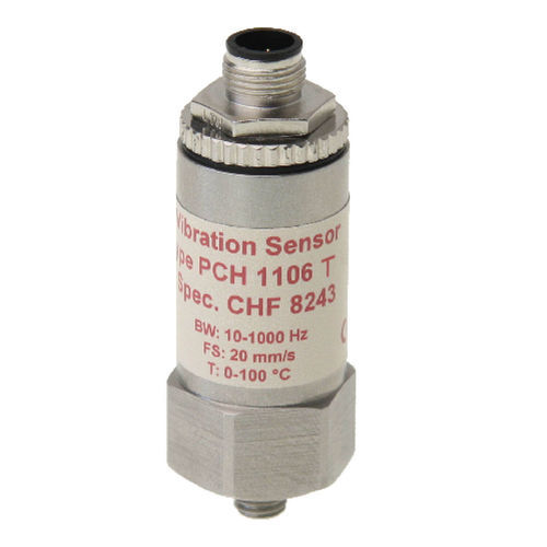 Sensore di vibrazione elettronico - PCH 1106 T  - PCH Engineering A/S - per sorveglianza di macchine / per macchina girevole / compatto