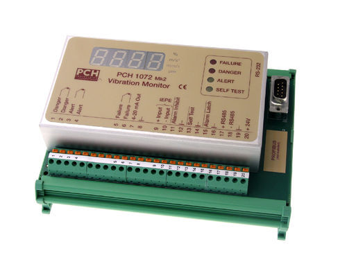 Sistema di monitoraggio condizioni - PCH 1072 Mk2 - PCH Engineering A/S - di velocità / di vibrazioni / dell’usura