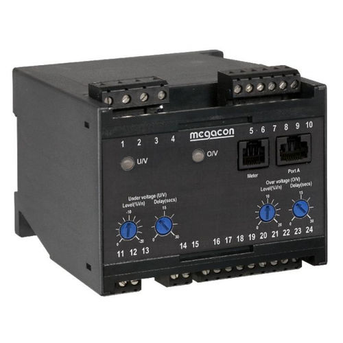 Relè di protezione di sovratensione - KCV114x series - Meagacon AS - di sottotensione / monofase / per motore elettrico