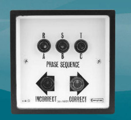 Indicatore di sequenza di fase - Meagacon AS - LED / da montare su pannello
