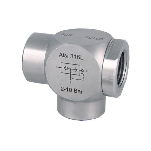 Valvola a membrana - VSR - SAF S.R.L. - pneumatica / per controllo di flusso / per aria