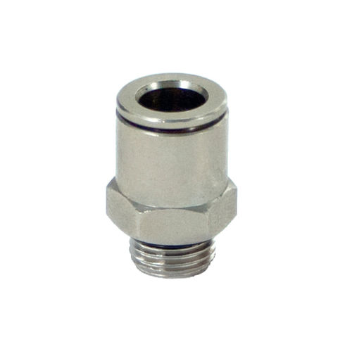 Raccordo filettato - RR series - SAF S.R.L. - pneumatico / push-in / ad innesto rapido