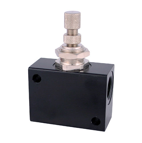 Regolatore di portata volumetrico - RF series - SAF S.R.L. - per aria compressa / in acciaio inossidabile