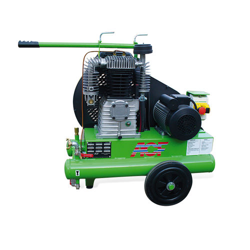 Compressore d'aria - CM4 - ACF France - con motore elettrico / su rotelle / lubrificato