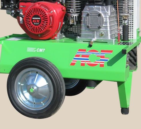 Compressore a pistone - CM7 - ACF France - d'aria / a benzina / su rotelle
