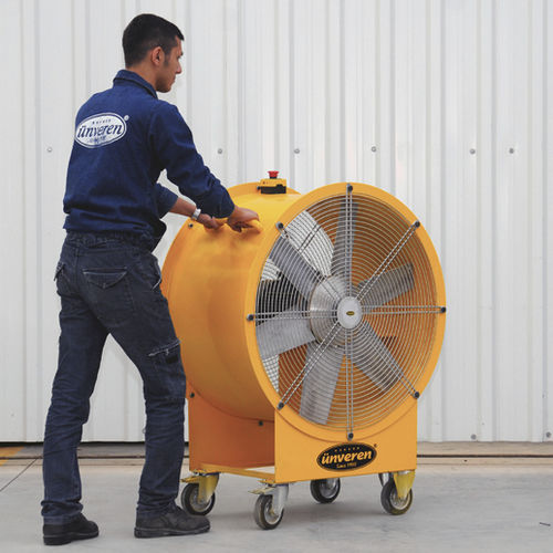 Ventilatore da terra - UAS® - UNVEREN Co.Inc. - mobile / assiale / di estrazione