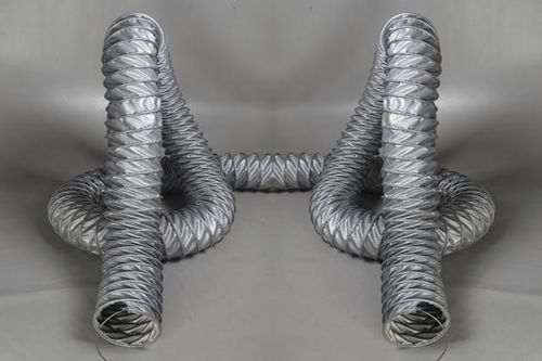 Tubo flessibile per aria calda - ø 76 - 356 mm | UAS ALLEGRO CLIP-HT 1100 - UNVEREN Co.Inc. - in tessuto / per alte temperature