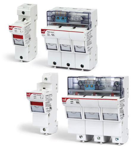 Porta fusibile per montaggio su guida DIN - PMX series - DF ELECTRIC - IEC / modulare