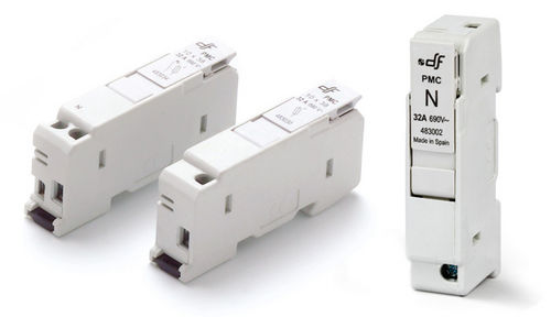 Porta fusibile cilindrico - PMC series - DF ELECTRIC - compatto / IEC / modulare
