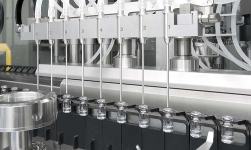Macchina di riempimento e tappatura per flaconi - FFV 12024 - Bausch + Ströbel Maschinenfabrik Ilshofen GmbH+Co. KG - per bottiglie / per applicazioni farmaceutiche