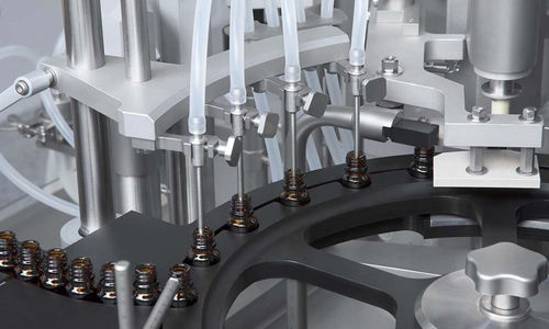 Macchina di riempimento e tappatura per flaconi - KSF series - Bausch + Ströbel Maschinenfabrik Ilshofen GmbH+Co. KG - per bottiglie in plastica / per applicazioni sterili