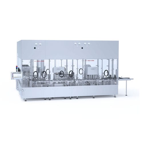 Macchina di riempimento e tappatura per bottiglie in plastica - FVK 50400 - Bausch + Ströbel Maschinenfabrik Ilshofen GmbH+Co. KG - per applicazioni farmaceutiche