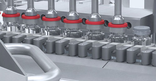 Macchina di riempimento e tappatura per bottiglie - LBC 40606 - Bausch + Ströbel Maschinenfabrik Ilshofen GmbH+Co. KG - per applicazioni farmaceutiche