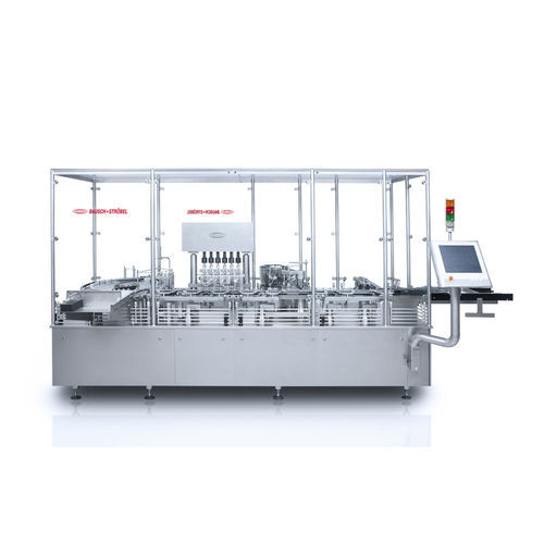 Macchina di riempimento e tappatura per flaconi - FVF - Bausch + Ströbel Maschinenfabrik Ilshofen GmbH+Co. KG - per applicazioni farmaceutiche