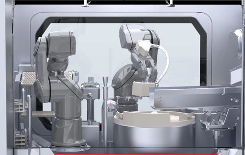 Sistema di smistamento per l'industria farmaceutica - Bausch + Ströbel Maschinenfabrik Ilshofen GmbH+Co. KG - automatizzato / per tappi / per tappi di bottiglie