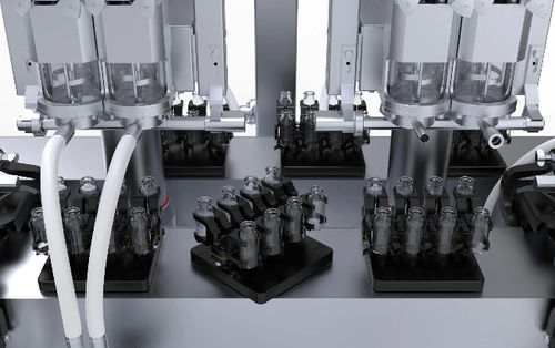 Unità di dosaggio per liquidi - Bausch + Ströbel Maschinenfabrik Ilshofen GmbH+Co. KG - di grande capacità / asettica / ad alta velocità