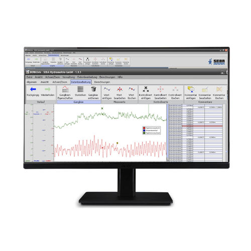Software di gestione - DEMASvis - Seba Hydrometrie GmbH & Co. KG - di analisi / di interfaccia / di misura