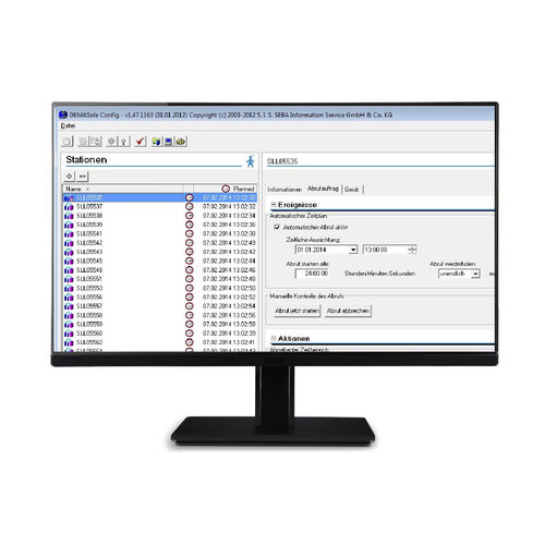 Software di misura - DEMASole - Seba Hydrometrie GmbH & Co. KG - di comunicazione / di comando di processo / di sottostazioni