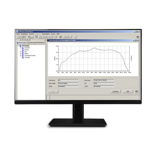 Software di acquisizione dati - Q 4 - Seba Hydrometrie GmbH & Co. KG - di salvaguardia / di valutazione / Windows