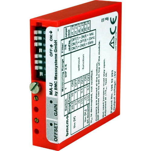 Amplificatore di tensione - MA-U - BMC Messsysteme GmbH - di misura / di acquisizione / elettronico