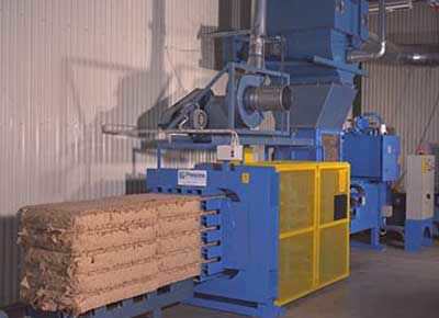 Pressa imballatrice per carta - LP 40 OH - Presona - orizzontale / a carico dall'alto / compatta