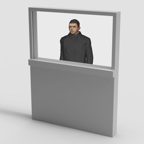 Serranda antiproiettile - BOLLORE PROTECTION SAS - per interno / isolata / di sicurezza