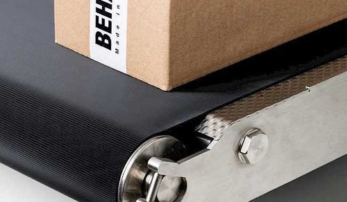 Sistema di movimentazione per trasportatore a rulli - BEHA Innovation GmbH - BEHAbelt - per imballaggi / per carichi / per uso industriale