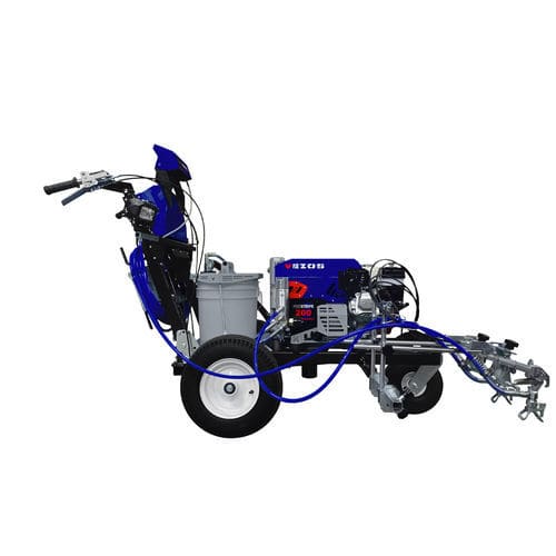 Macchina traccialinee idraulica - PROSTRIPE 200 LINEMATIC - VEZOS - semovente / a timone con guida da terra