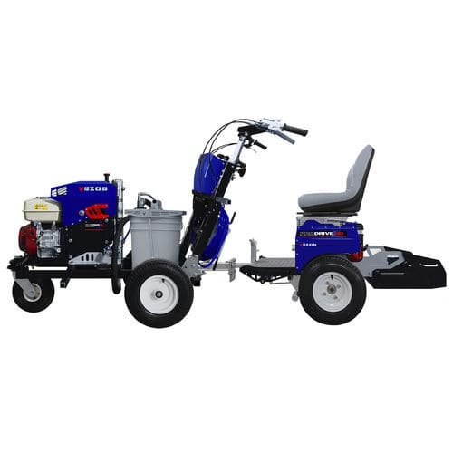 Macchina traccialinee idraulica - PROSTRIPE 300 WB PRODRIVE - VEZOS - semovente / a timone con guida da terra