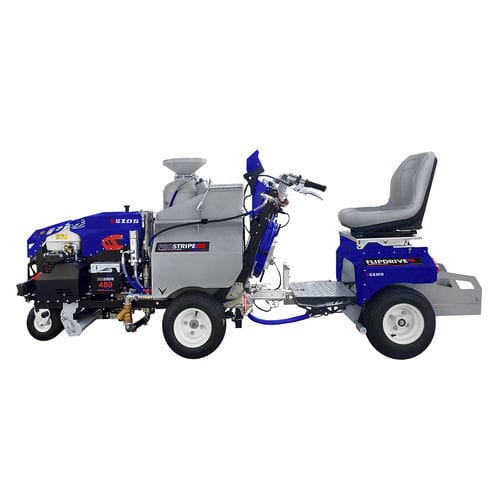 Macchina traccialinee idraulica - PROSTRIPE 400 DC + FLIPDRIVE - VEZOS - semovente / automatica
