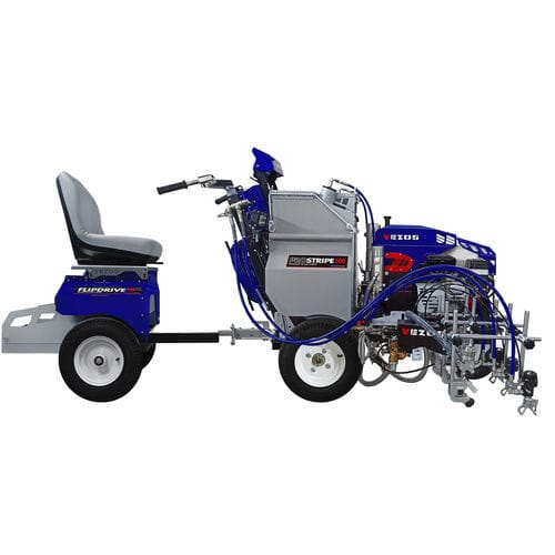 Macchina traccialinee per strade - PROSTRIPE 300 SP - VEZOS - idraulica / semovente / con 2 pistole