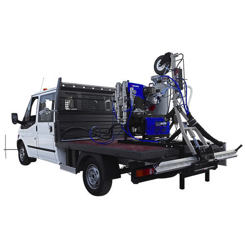 Macchina traccialinee per strade - ROADMASTER 2.5 - VEZOS - montata su camion