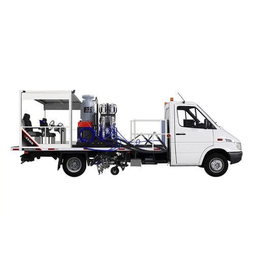 Macchina traccialinee per strade - ROADMASTER 20 - VEZOS - montata su camion