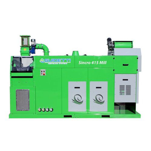 Granulatore a coltelli - Sincro Mill 415 - Guidetti Recycling Systems - per fili di rame / per il riciclaggio / compatto