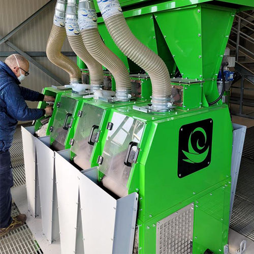 Separatore densimetrico - F 15 MT - Guidetti Recycling Systems - di metalli / di sabbia / di granulato