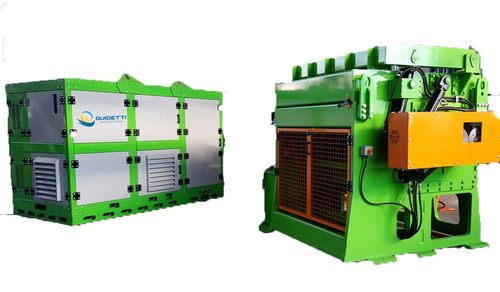 Pre-frantumatore per materie plastiche - PMG 1600 H - Guidetti Recycling Systems - per metalli / per carta / per legno