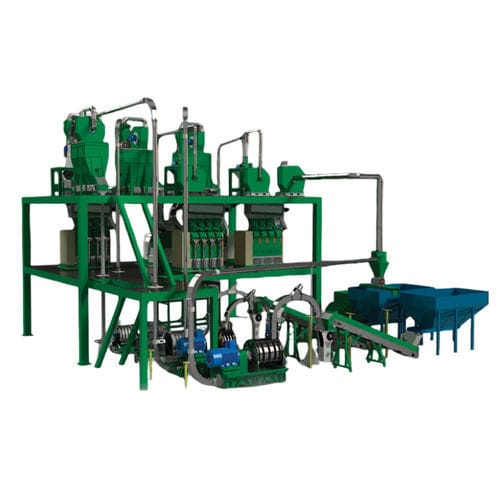 Unità di riciclaggio RAEE - MRP® - Guidetti Recycling Systems - per alluminio / per rame / con granulazione